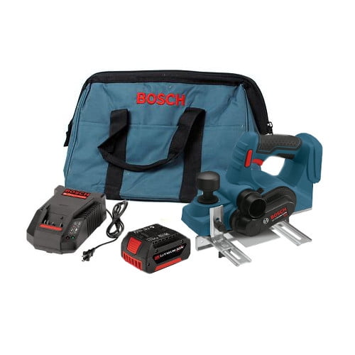 Restored Bosch PLH181KRT 18V 31/4 in. LithiumIon Planer Kit (Refurbished)
