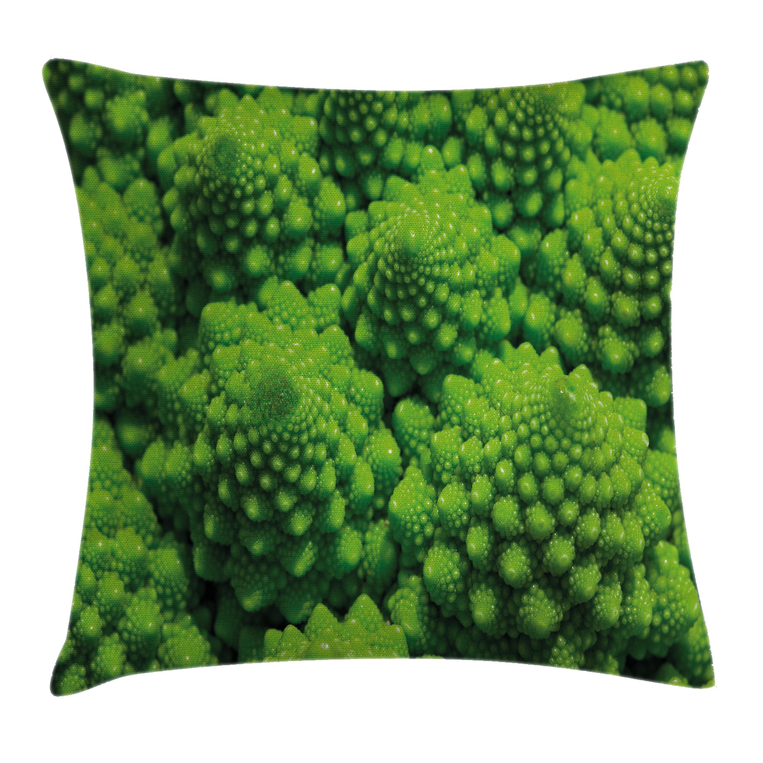 Nature Throw Pillow Cushion Cover Broccoli Kale Mother Earth