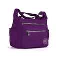 thumbnail image 3 of LAVA Women Crossbody Bags Waterproof Nylon Shoulder Purse Travel Messenger Bag Handbags Purple, 3 of 11