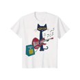 thumbnail image 1 of Pete the Cat Playing Guitar Baby Tee - Y2K Baby Tee, 90s Baby Tee, Graphic Shirt Crop, Coquette, Vintage Design, 1 of 6