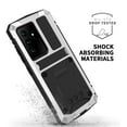 thumbnail image 3 of Casetego for Samsung Galaxy S21 Ultra/S30 Ultra 6.8 inch Case,Built in Kickstand Heavy Duty Military Grade Rugged Shockproof Protective Cover,Sliver, 3 of 8