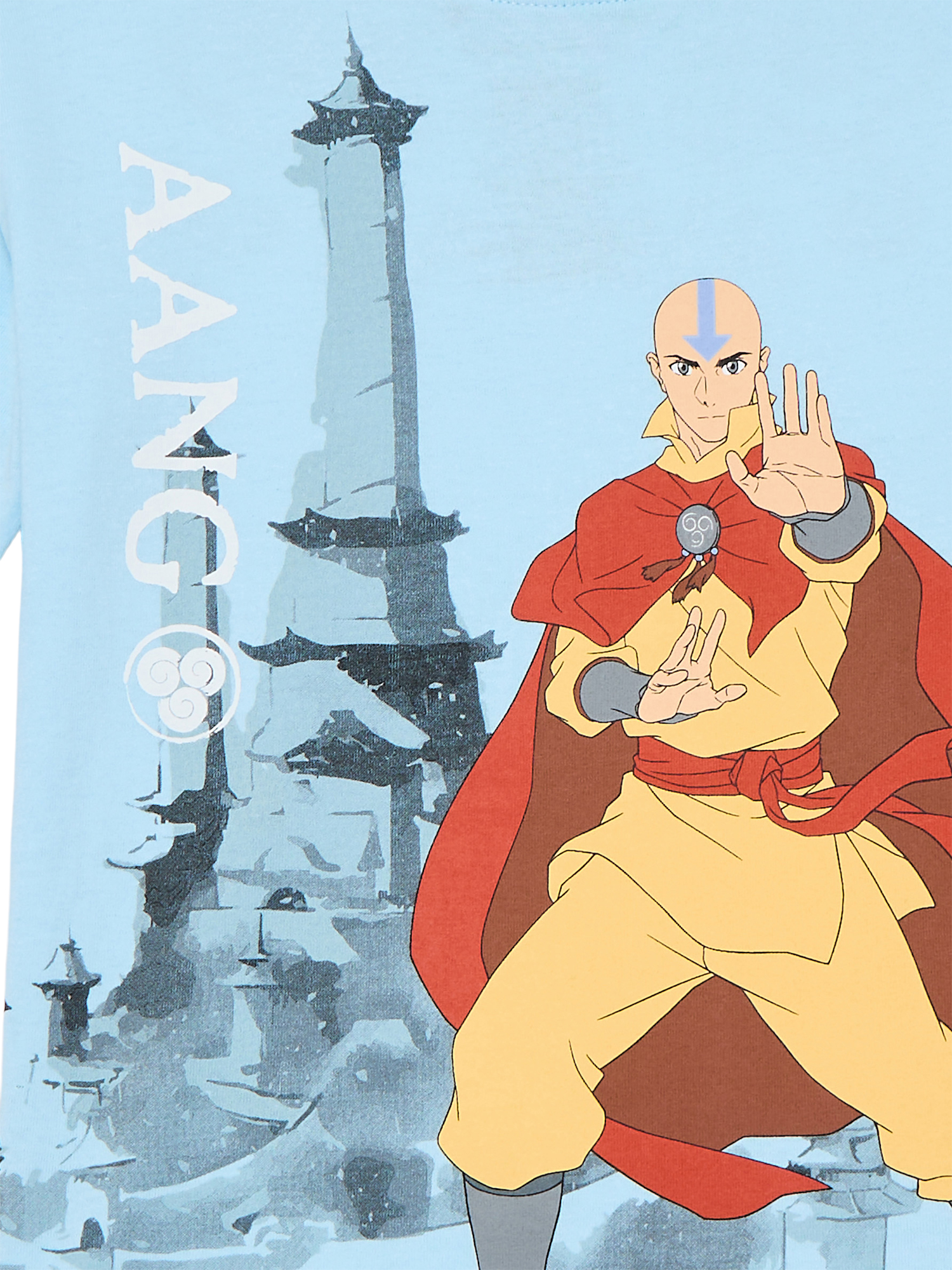 Avatar The Last Airbender Boys Graphic Tee with Short Sleeves, Sizes 4-18