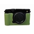 thumbnail image 1 of GadgetCom Camera Half Case Compatible with FUJIFILM X-E5 XE5 , Anti-Slip PU Leather Shell Protective Cover, 1 of 11