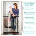 thumbnail image 4 of Regalo Extra Tall Bronze Arched Décor Baby Safety Gate, Age Group 6 to 24 Months, Baby Gate, 4 of 10
