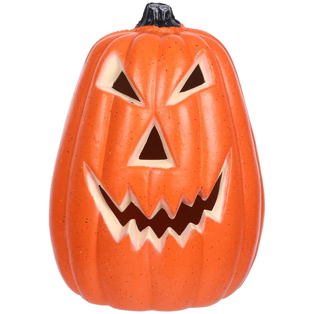 Halloween Light Up Decoraciones de linterna de calabaza Halloween con luz LED