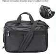 thumbnail image 4 of bugatti Executive Carrying Case (Briefcase) for 17" Notebook - Black, 4 of 15