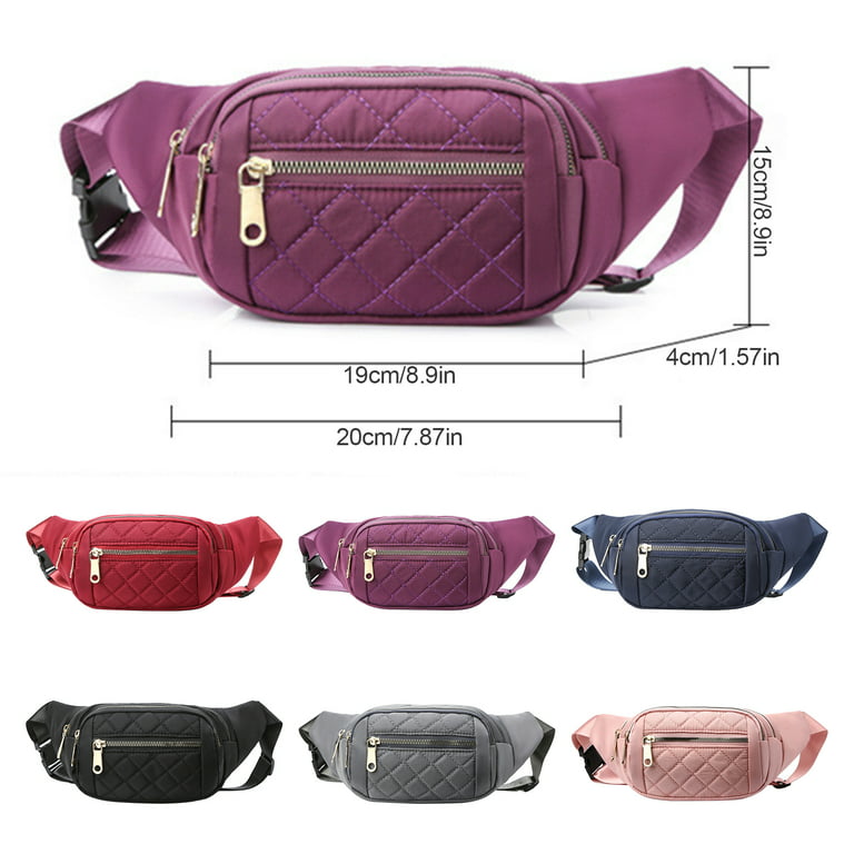 Black Fanny Packs for Women Crossbody Belt Bags Waist Pack for Teen Girls  Bum Hip Bag for Travel Hiking Cycling Running Bag - China Waist Bag and  Waist Pack price