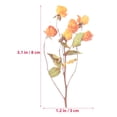 thumbnail image 3 of MasteelfCA 120pcs Flower Series Scrapbooking Decorative Plant Stickers Vintage Flower Scrapbooking Stickers, 3 of 7