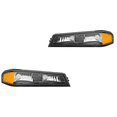thumbnail image 1 of Par de CUARTOS COLORADO 2004 al 2012 CHEVROLET Frontal DEPO Negro, 1 of 4