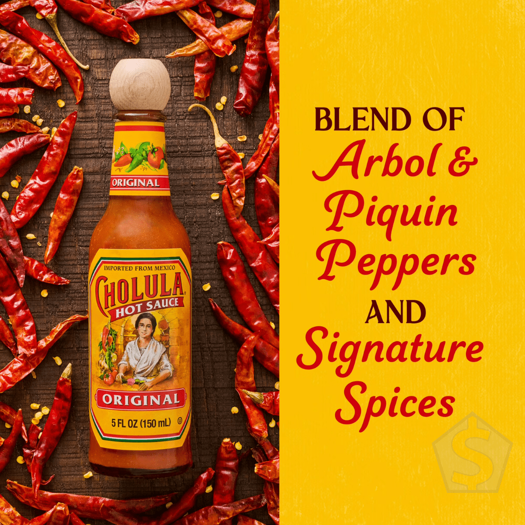 Cholula Original Hot Sauce 5 fl. oz. - 24/Case