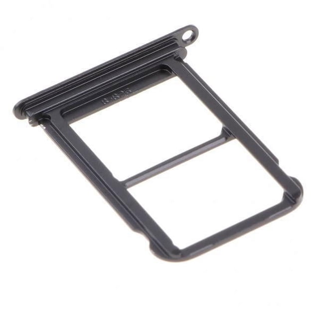 2 Piezas de Repuesto para Soporte de Bandeja con Ranura para Tarjeta para P20, Color Negro