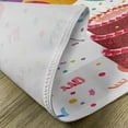 thumbnail image 5 of Ambesonne Fun Place Mats Set of 4, Birthday Cake Celebration, Standard Size, Multicolor, 5 of 6