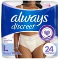 thumbnail image 1 of Always Discreet for Sensitive Skin Underwear, Four Times Skin Protection, Dermatologically Tested, Fragrance-Free, Maximum Absorbency, 1 of 17