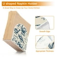 thumbnail image 4 of Hand-drawn Dinosaurs Napkin Holder for Table Clear Napkin Stand Paper Holder Acrylic Organizer Dispenser Napkins for Dinner Kitchen Restaurant Room, 4 of 8