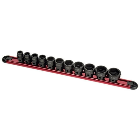 

Sunex Promotional 1/2 Drive Low Profile Sae Impact Socket Set With Hex Shank 11Pc