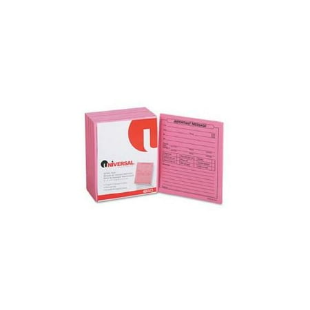 Important Message Pink Pads, 4-1/4 x 5-1/2, 50/Pad, 1/Dozen