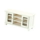 thumbnail image 4 of Modelo de mueble de TV en miniatura para casa de muñecas, mini soporte de TV, muebles de casa de muñecas de juguete para Blanco, 4 of 7