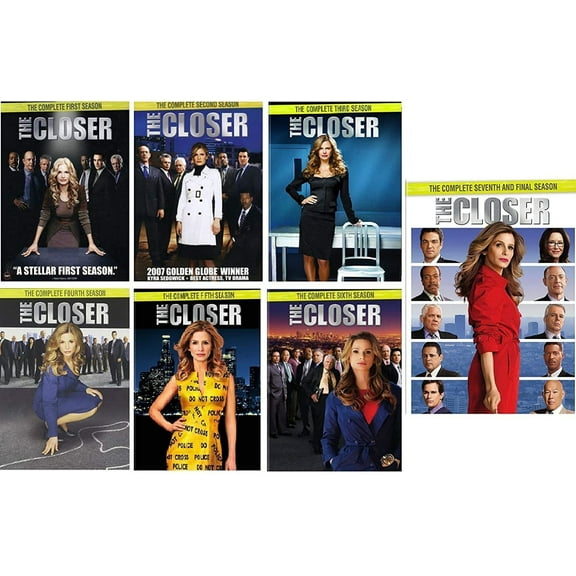 The Closer Complete Series Seasons 1-7 (DVD)