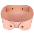 thumbnail image 2 of Pink Storage Tray for Home Office with and Golden Buckle .2x6.3 Inches, 2 of 2