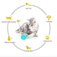 thumbnail image 4 of Cat Feather Ball Tumbler Balance Pet Toys Teaser Chasing Roller With Catnip Kitten Interactive Toy, 4 of 5