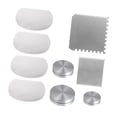 thumbnail image 3 of 9 Piezas Herramientas para Tallado de Arcilla Set de Herramientas Cerámicas de Acero Inoxidable Kit para Modelado Utensilios para Escultura, 3 of 9