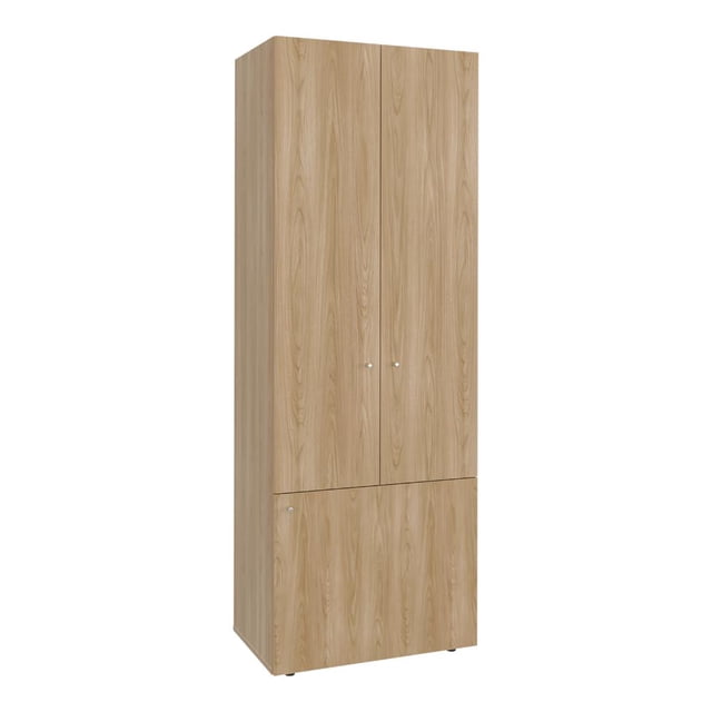 Closet Beico II Fresno y Blanco Virtual Muebles