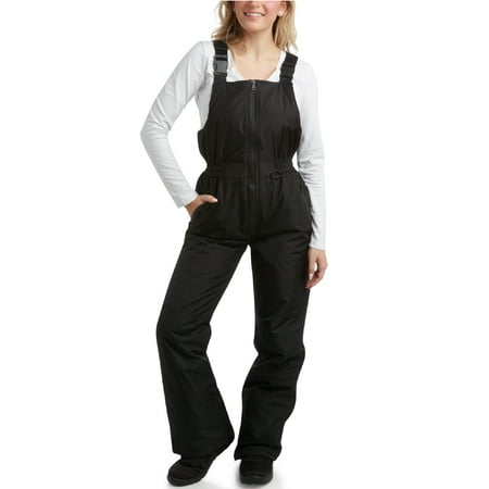 URBAN REPUBLIC Women's Insulated Snow Bib - Junior Fit Waterproof Winter Ski Overalls (Sizes: S-XL)