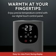 thumbnail image 4 of EVO Digital Tower Ceramic Heater (with Remote Control) – Automatically Conserves Energy, Tip Over Cutoff Switch, and Child Safety Lock, 4 of 4