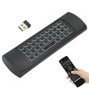 Ccdes Backlight Keyboard,6‑Axis Backlight 2.4G Wireless Double Sides Keyboard Infrared Sensor Remote Control,Double Sides Keyboard