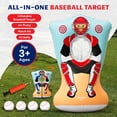 thumbnail image 3 of Juguetes inflables preferidos para lanzar béisbol para niños, 3 of 9