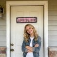 thumbnail image 2 of SIfdSeng You Bye – Metal Wall Sign You Bye Hallway Entryway Door Signs 16 X 4 Inch Aluminum Wall Art Farmhouse Style Hanging Plaque For, 2 of 4