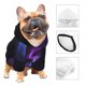 thumbnail image 3 of Fotbe Purple And Blue Nebula Sudadera con Estampado para Perros Pequeños – Suéter con Capucha para Mascotas, Tela Suave de Forro Polar con Bolsillo-Large, 3 of 7