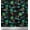 Black, variant on Soimoi Crepe Silk Fabric Palm Tree & Sailboat Beach Printed Fabric 1 Yard 42 Inch Wide