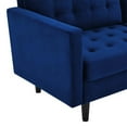 thumbnail image 6 of Modway Exalt Tufted Performance Velvet Sofa in Navy, 6 of 9