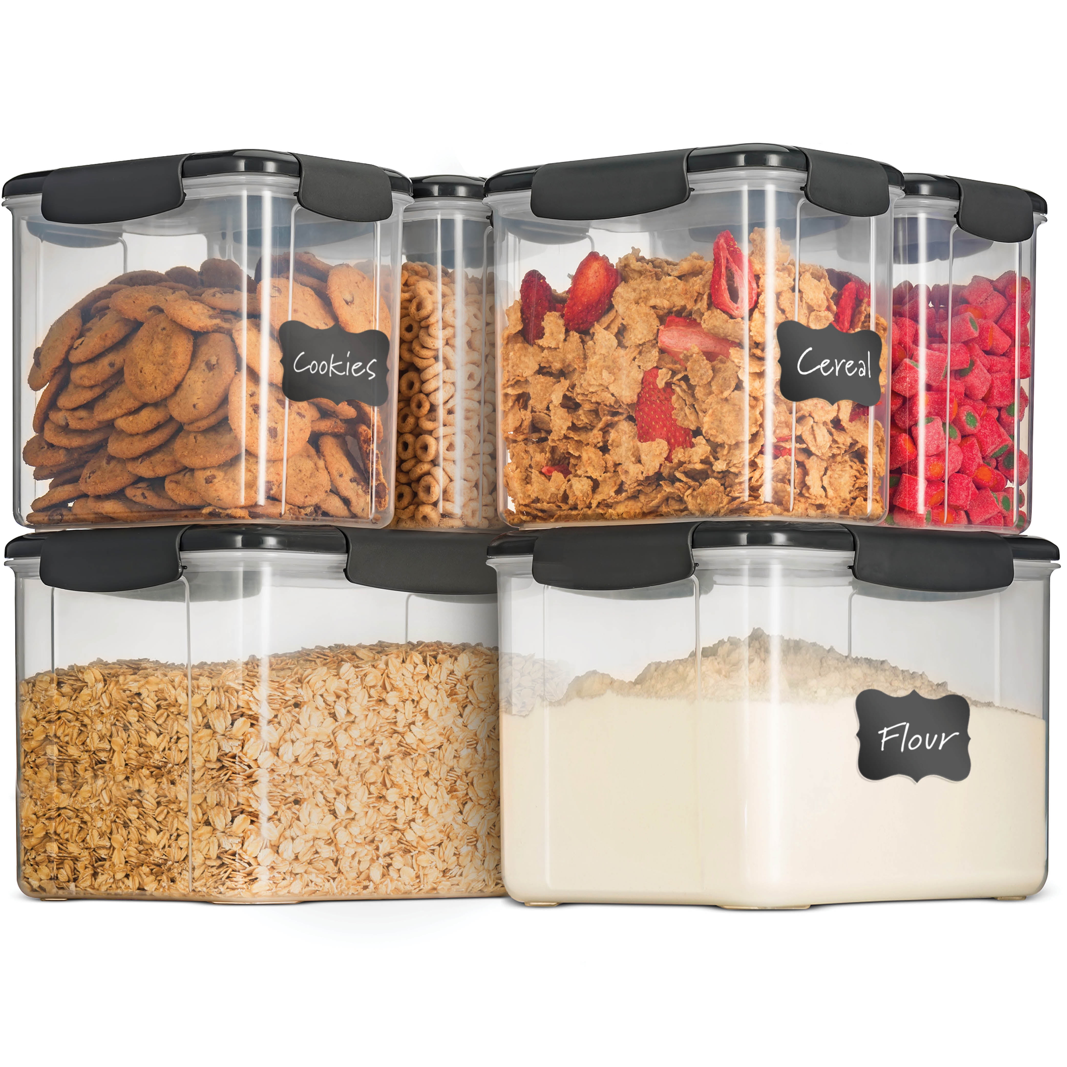 Airtight Food Storage Containers Set With Lids 6 Piece 100 LeakProof