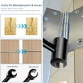 thumbnail image 2 of Tomorotec Hinge Adjusting Wrench Dual-Ended 14mm 18mm for Public and Residential Hinged Doors, Durable Steel Construction, Compact Gap Adjusting Tool for DIY Home and Professional Use, 2 of 7