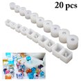 thumbnail image 2 of 20PCS Cube Bead Molds Reusable Epoxy Resin Moulds Bead Casting Molds for Jewelry, 2 of 10