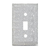 piaybook Crystal Decor Shiny Rhinestones Wall Plate Light Cover Wall Plate Cover Light Cover Decorative Bling Light Cover For Home Ornaments for Ornaments Home Garden Office Decoration