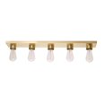 thumbnail image 1 of Alden 5-Light Vanity Light, Matte Brass, 91002214, 1 of 9