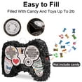 thumbnail image 3 of Video Game Controller Pinata: Kids Birthday Party Supplies, Cinco de Mayo Party Decor, Fillable Game-Themed Hanging Toy for Children's Fiesta Events, 3 of 10