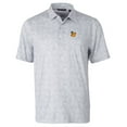 thumbnail image 2 of Men's Cutter & Buck Gray Baylor Bears Pike Constellation Stretch Polo, 2 of 3