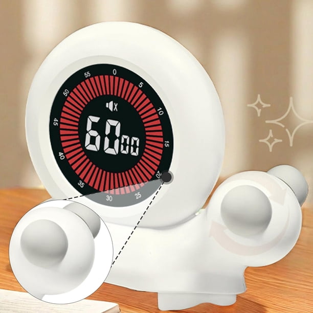 Reloj de , temporizador visual de 60 minutos, para reuniones, tareas del hogar, repostería casera, ejercicios, para
