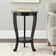 thumbnail image 2 of Safavieh Table d'Appoint en Bois Heather Noir, 2 of 5