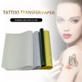 thumbnail image 4 of 50pcs Tattoo Transfer Paper Thermal Carbon Transfer Stencil Paper Tattoo Kit, 4 of 6