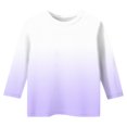 thumbnail image 4 of Godom Girls Tops Short Sleeve Casual Crewneck Basic Tees Summer T Shirt, 4 of 5