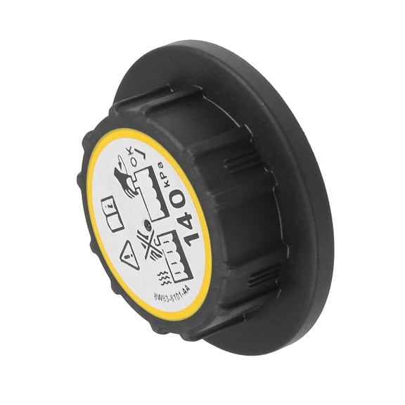 Radiator Pressure Coolant Reservoir Overflow Tank Cap for Jaguar S-Type 2000-2008 Black