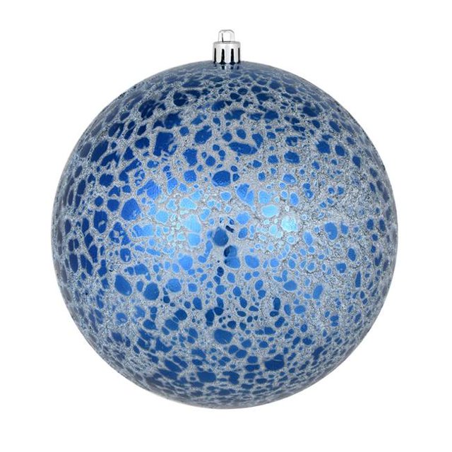 Vickerman N195831D Boule Craquelée Bleu Minuit 8 Po.