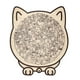thumbnail image 1 of Rompecabezas de madera de 135 piezas con forma de gato de colores, ideal para amantes de los gatos. Rompecabezas con silueta de gatito, juguete antiestrés de madera de 24 cm (9,5 pulgadas) para estim, 1 of 2
