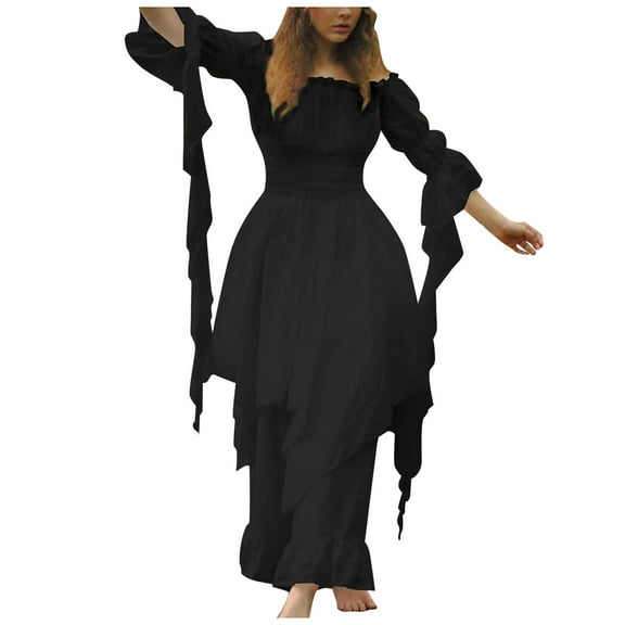 Sngxgn Women Summer Dress Sleeveless Casual Button V Neck Midi Long Dress Beach Dress(Black,L)