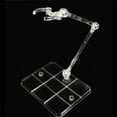 thumbnail image 4 of PinShang Base d'Action Présentoir Clair pour Figurine Gundam 1/144 HG/RG Modèle Jouet Transparent, 4 of 9